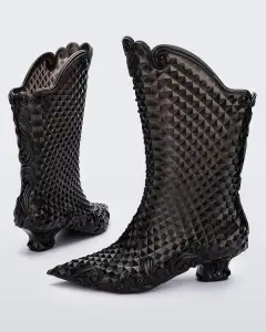 MELISSA COURT BOOT + Y.PROJECT(Black,5)