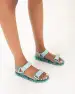 MELISSA PAPETE WIDE(Green,5)
