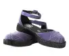Midnight Chameleon Spiderweb Glow Sandal(US: Womens 5,Green/Purple/Blue)