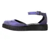 Midnight Chameleon Spiderweb Glow Sandal(US: Womens 5,Green/Purple/Blue)