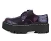 Burgundy Rub-Off Double Decker Brogue(US: Womens 5,Burgundy)