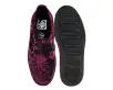 Burgundy Velvet Wrapped Viva Mondo Creeper(US: Mens 3 / Womens 5,Burgundy)