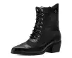 Black Victorian Mesh Spiderweb Boot