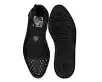 Black TUKskin™ Pointed Studded Sandal(US: Womens 5,Black)