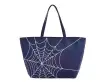 Midnight Chameleon Web Tote Bag