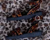 Brown Leopard Ankle Strap Sandal(US: Womens 5,Brown)