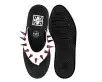 White & Red Spike Viva Low Flip Flop(US: Womens 5,White/Red)