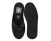 Black TUKskin Stud Viva Low Flip Flop(US: Womens 5,Black)