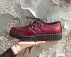 Burgundy Rub-Off TUKskin™ Viva Low Creeper(US: Mens 3 / Womens 5,Burgundy)
