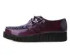 Burgundy Rub-Off TUKskin™ Viva Low Creeper(US: Mens 3 / Womens 5,Burgundy)