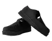 Black Suede Viva Low Sandal(US: Mens 3 / Womens 5,Black)