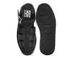 Black TUKskin Fisherman Strato Sandal(US: Mens 3 / Womens 5,Black)