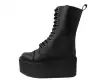 Black 12-Eye Casbah Stratocreeper Boot(US: Mens 3 / Womens 5,Black)