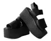 Black Brush-Off Strato Sandal(US: Womens 5,Black)