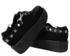 Eyelet Black Bondage Shoe Straps(Small,Black)