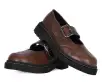 Brown Leather Brogue Mary Jane(US: Womens 5,Brown)
