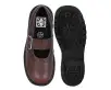 Brown Leather Brogue Mary Jane(US: Womens 5,Brown)