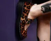Brown Leopard Mary Jane(US: Womens 5,Brown)