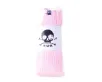 Pink Knit Slouch Sock(Pink)
