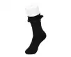 Black Rose Silk Trim Sock