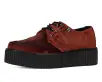 Burnt Orange Velvet Viva Mondo Creeper