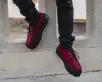 Burgundy Faux Suede Viva Mondo Creeper(US: Mens 3 / Womens 5,Burgundy)