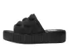 Black Puff Heart Mondo Sandal(US: Womens 5,Black)
