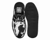 Cow Print Creeper Mule(US: Womens 5,Black/White)