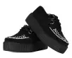 Two Tone Suede Viva Mondo Creepers(US: Mens 3 / Womens 5,Black/White)