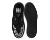 Two Tone Suede Viva Mondo Creepers(US: Mens 3 / Womens 5,Black/White)