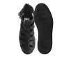 Black TUKskin™ Gladiator Viva Low Sandal(US: Womens 5,Black)