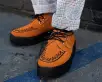 Burnt Orange Viva Mondo Creeper(US: Mens 3 / Womens 5,Orange)