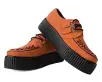 Burnt Orange Viva Mondo Creeper(US: Mens 3 / Womens 5,Orange)