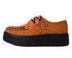 Burnt Orange Viva Mondo Creeper(US: Mens 3 / Womens 5,Orange)